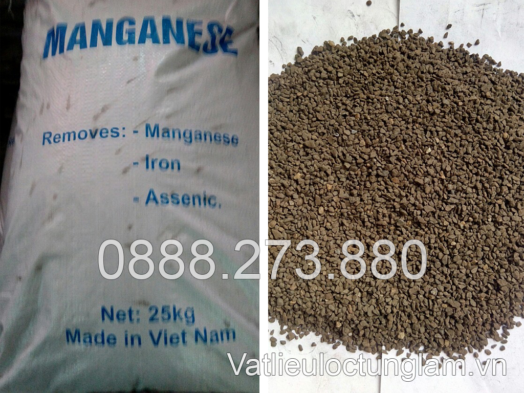 Cát mangan 1 - 1.5 mm