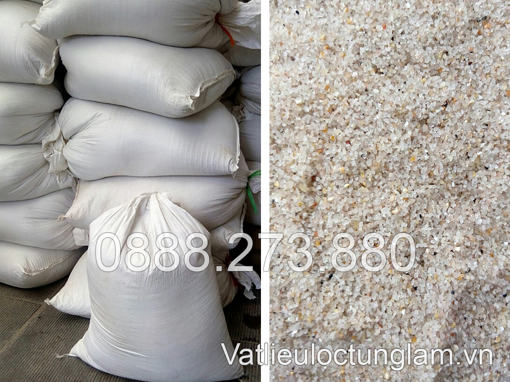 Cát thạch anh 1.5 - 2.5 mm