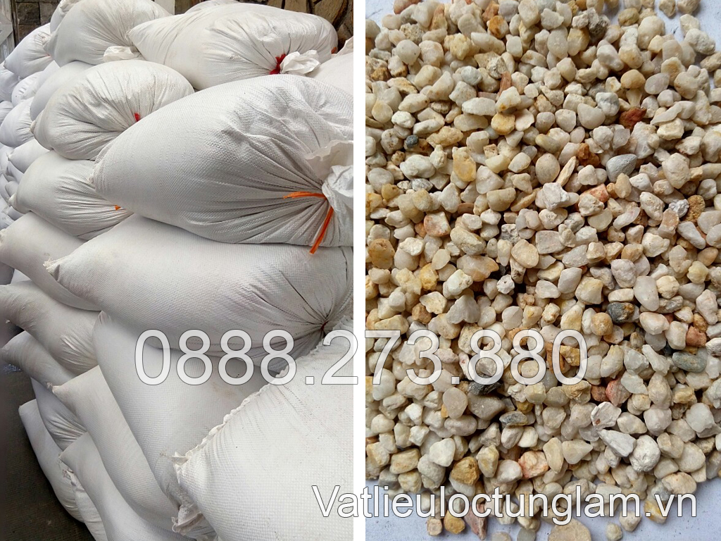 Sỏi thạch anh 4 - 6 mm
